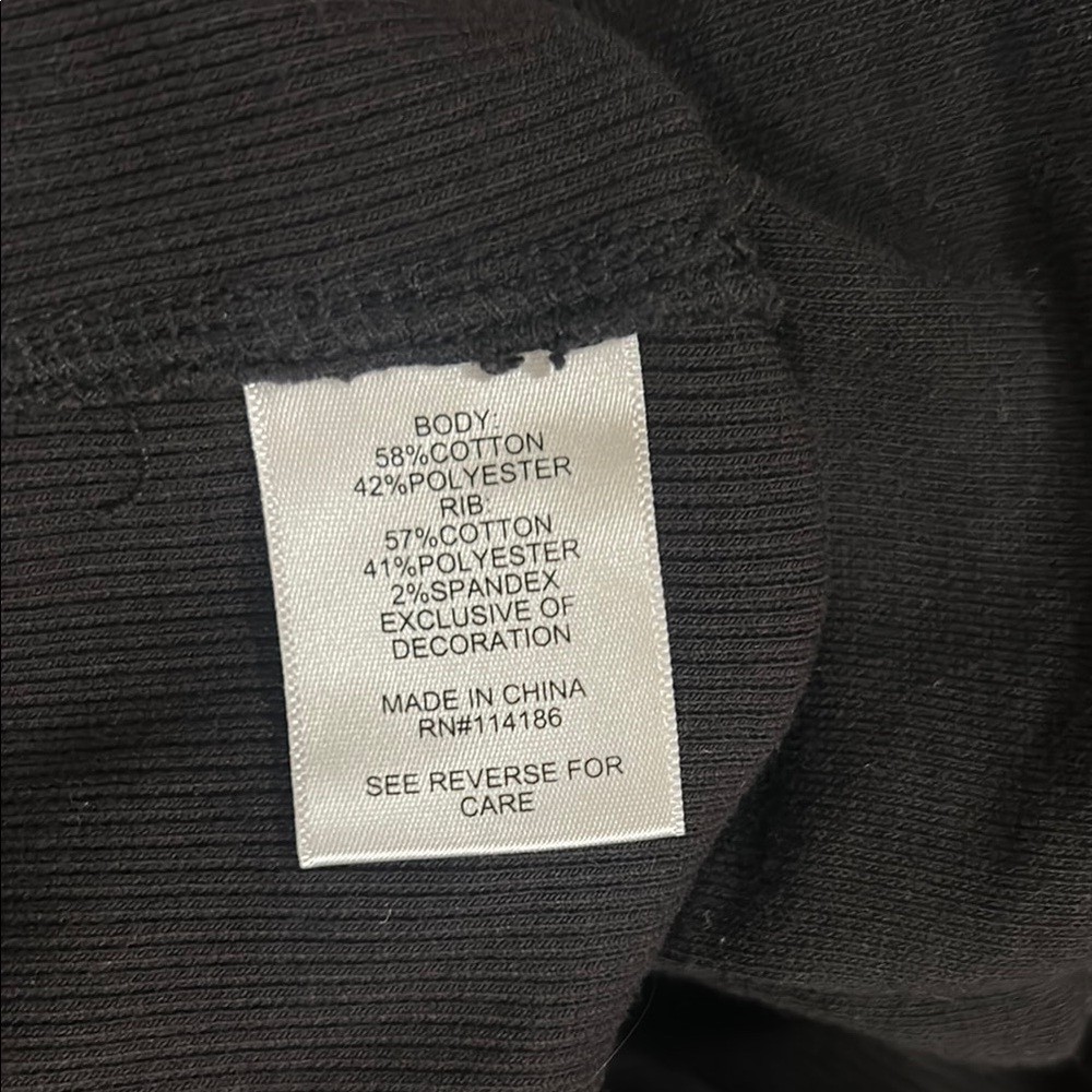 Juicy Couture Black Fitted Long Sleeve Hoodie - Picture 5 of 5